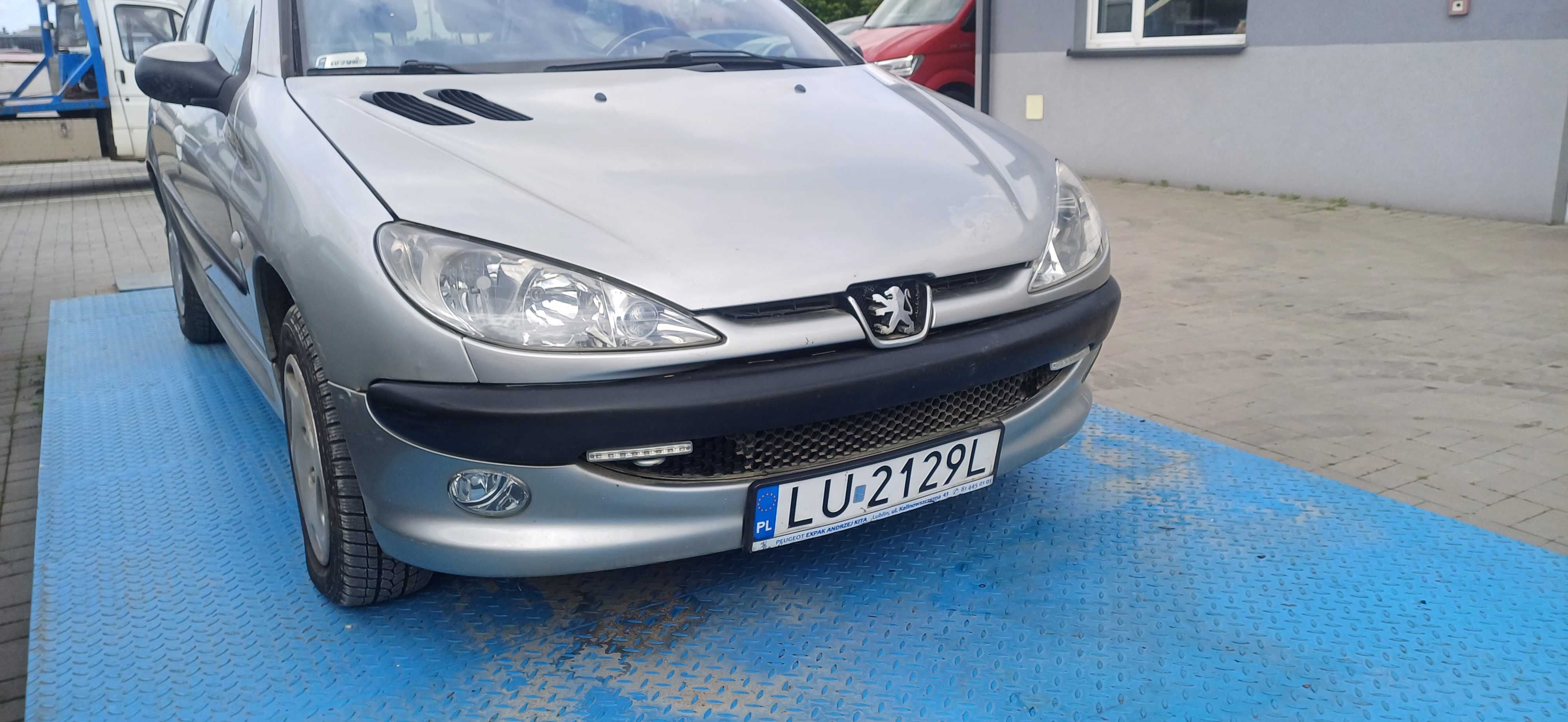 Zderzak przód maska drzwi lewe prawe przód tył klapa peugeot 206 ETSC