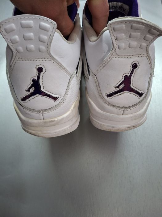 Кроссовки Nike Air Jordan 4 Retro "Purple Metallic