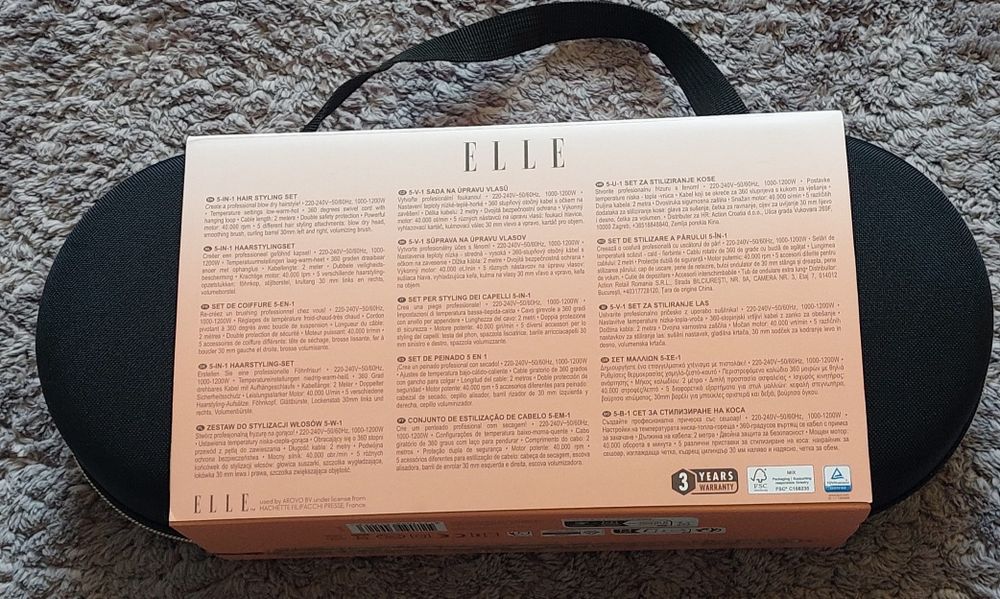 Zestaw do stylizacji włosów 5w1