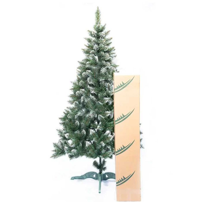 Ялинка штучна Королева Лідія  — з білими кінчиками, як справжня!