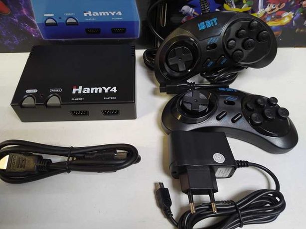 Приставка Денди и Сега с HDMI HAMY4 Dendy Sega Танчики Марио Mortal Ko