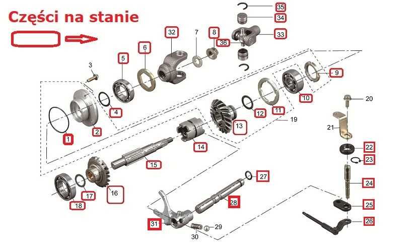 Silnik - Bashan BS250S-5 – JS171FMM – JS171FMM-3 – LC171FMM