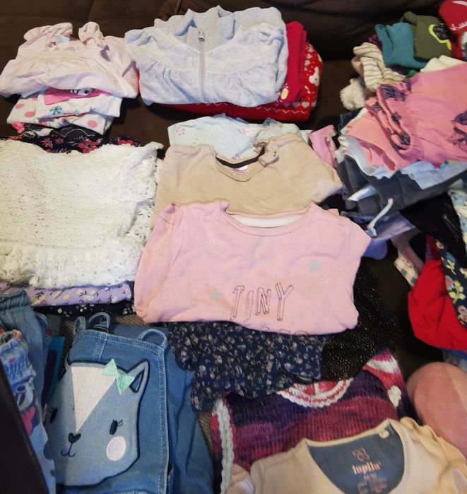 Mega paka ubranek dla dziewczynki rozm. 86 /92