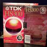 Видеокассеты VHS TDK HS-300 (5 часов) новые и запечатанные