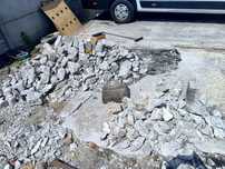 Odbiorę Wywiozę gruz betonowy beton Wywóz gruzu betonowego betonów