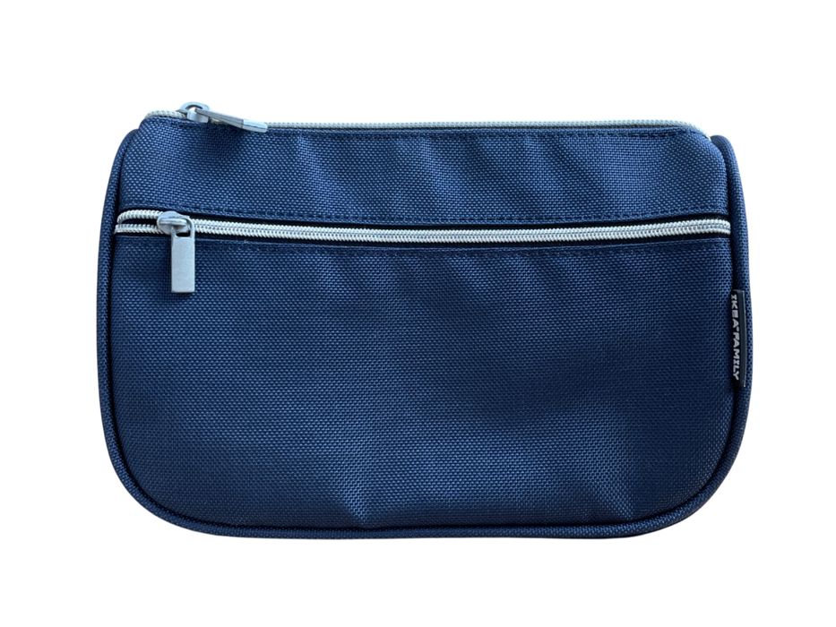 Текстильна косметичка ikea , органайзер з кишенями на блискавці