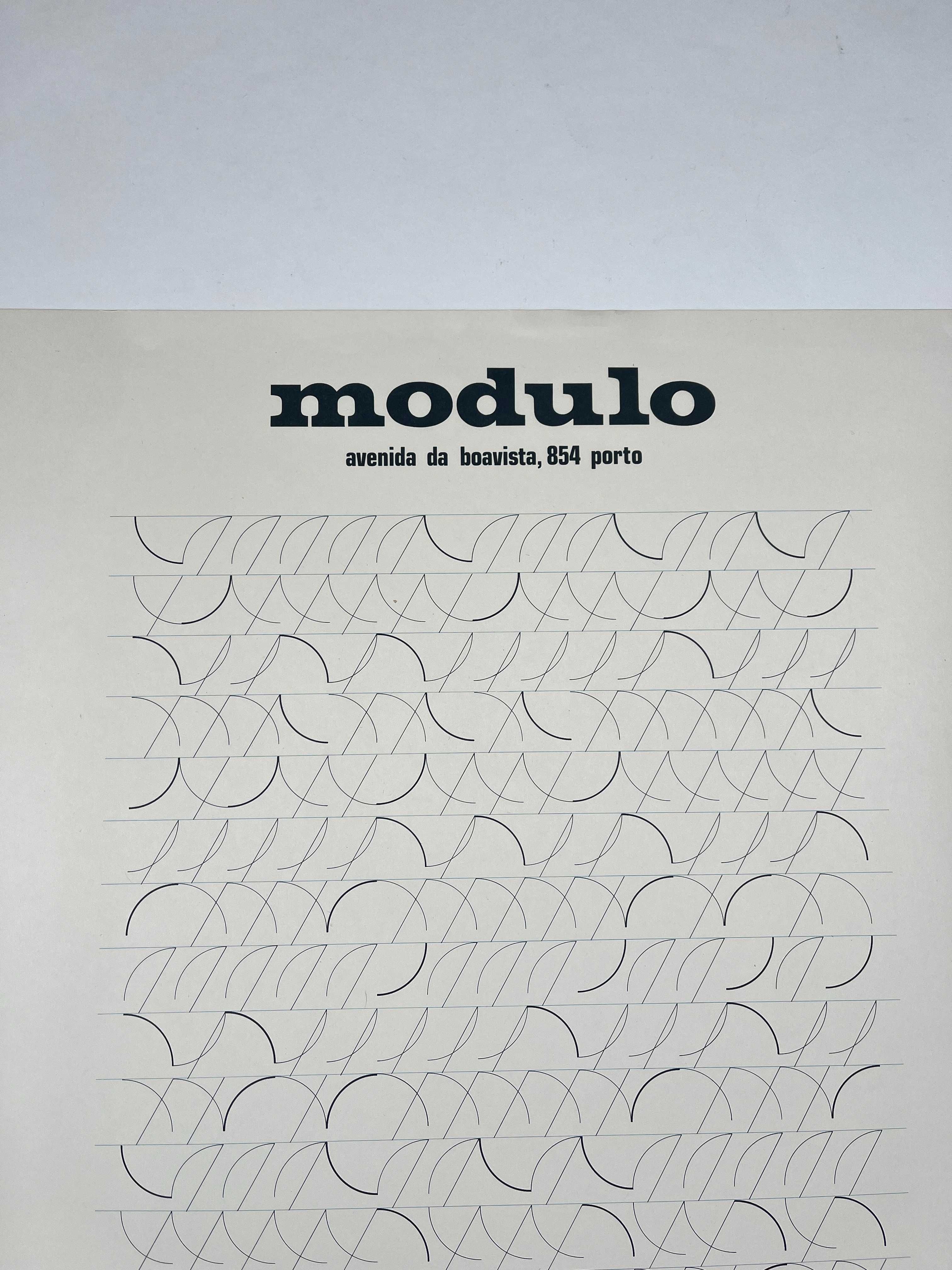 Cartaz da exposição Jorge Pinheiro Galeria Modulo 1976