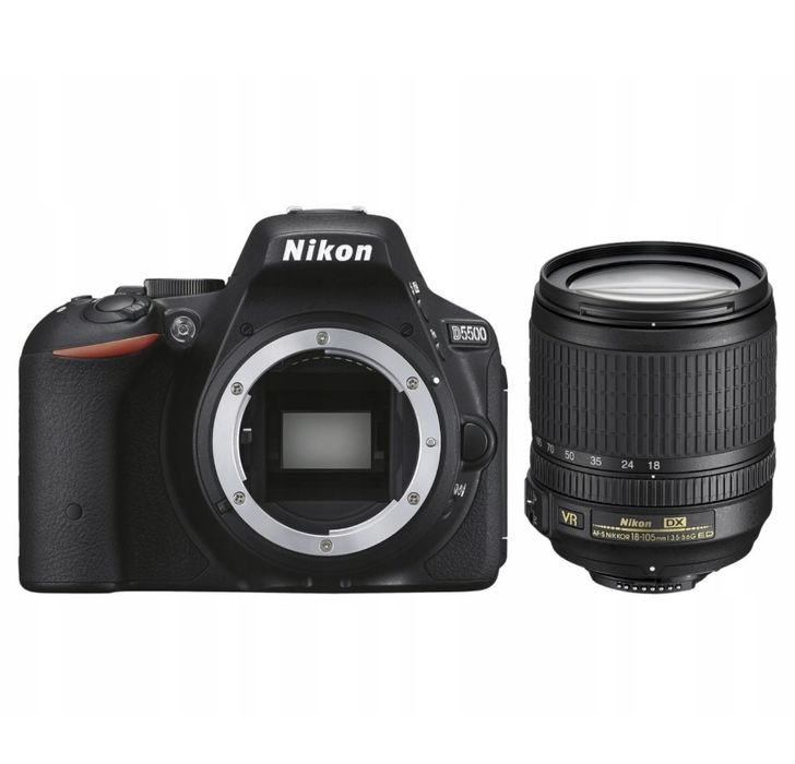 Lustrzanka Nikon D5000 korpus + obiektyw