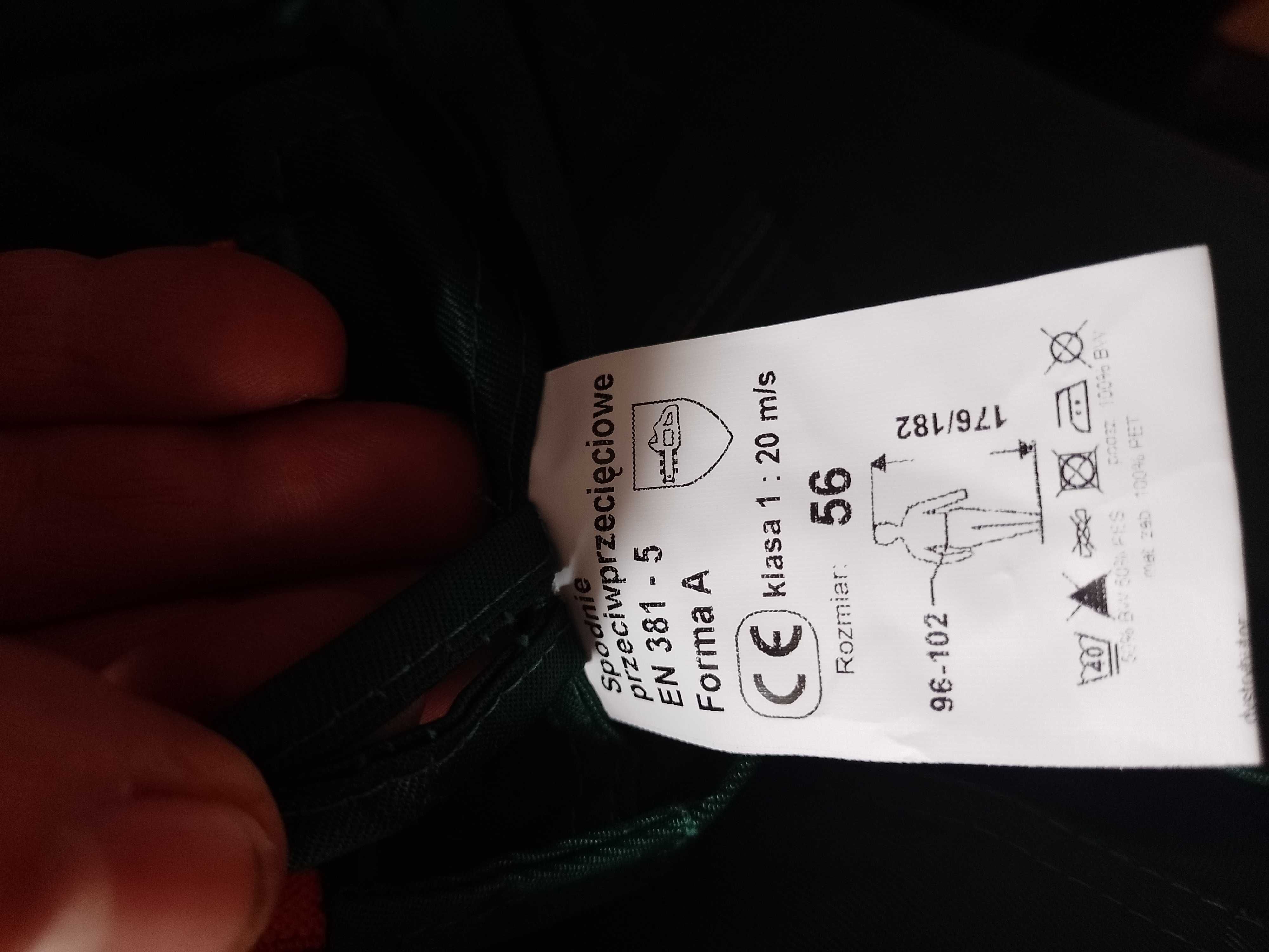 SPODNIE dla pilarza przeciwprzepięciowe