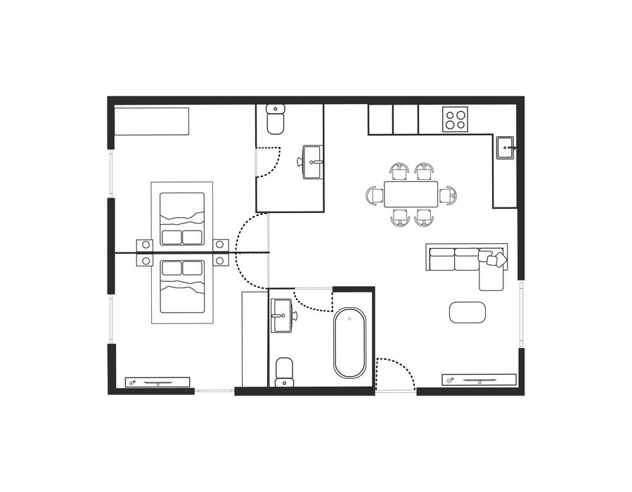 Casa modular personalizável