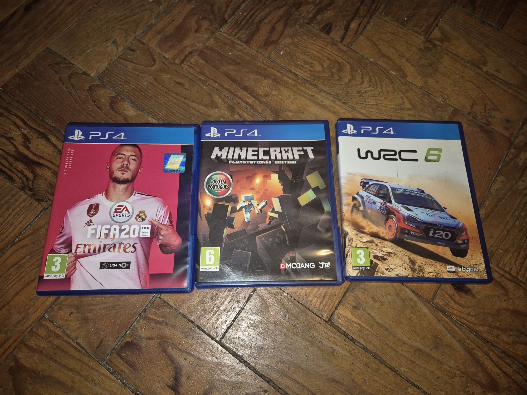 3 Videojogos ps4 - FIFA 20, Minecraft, w2c 6