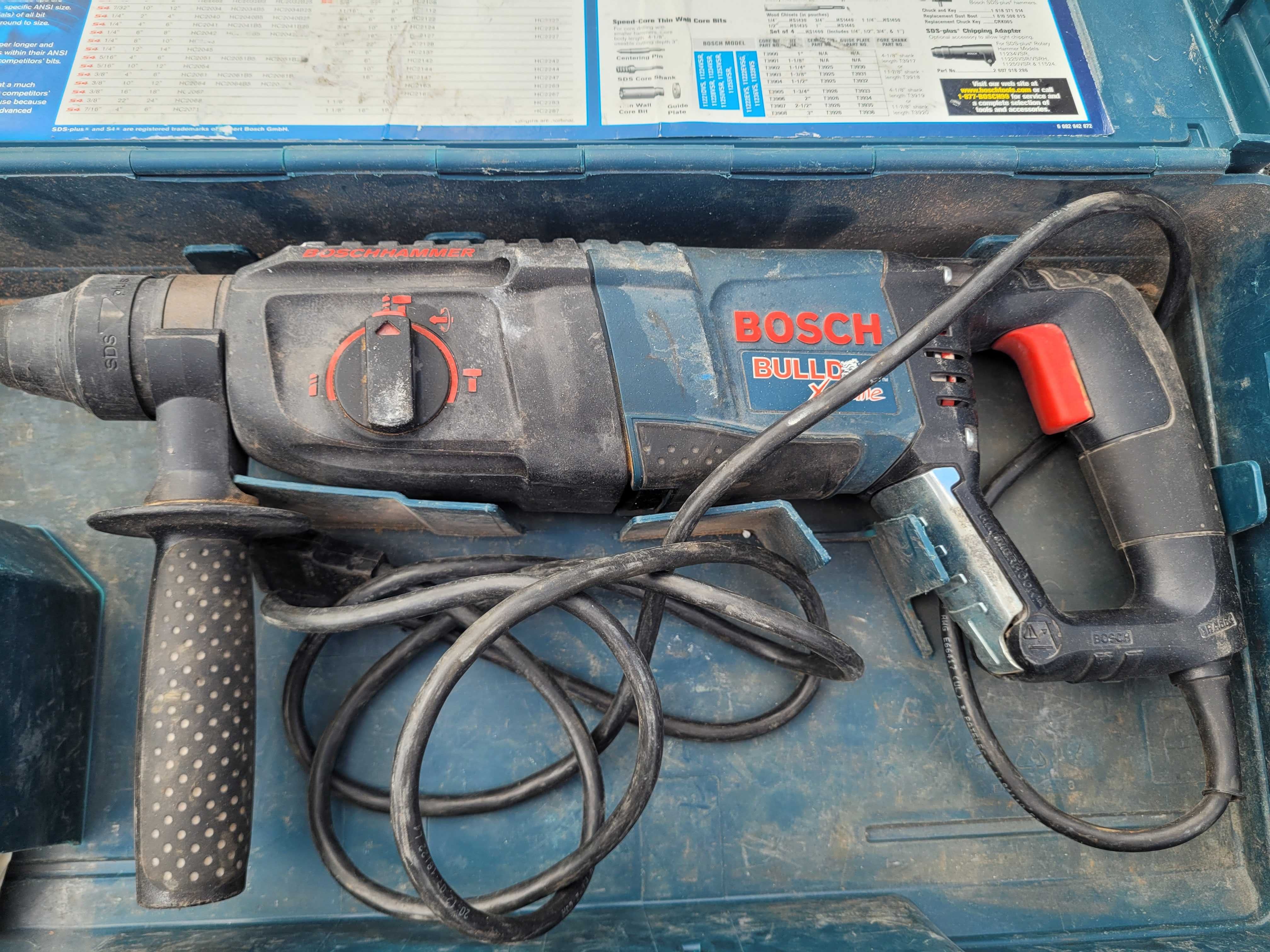 Mlotowiertarka bosch bulldog xtreme 120v