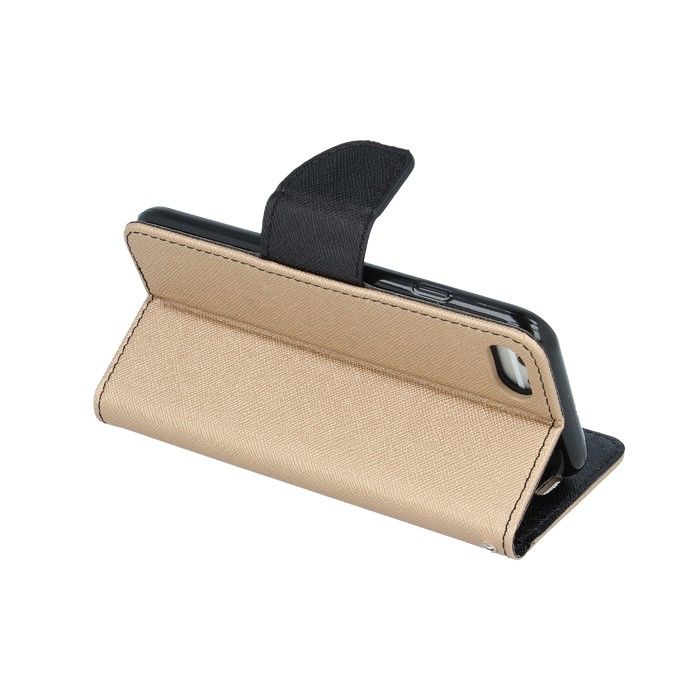 Etui Fancy Book do Samsung Galaxy M51 M515 Gold Black