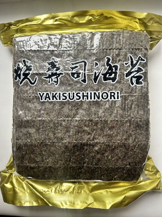Водорості норі ,100шт Yakisushinori
