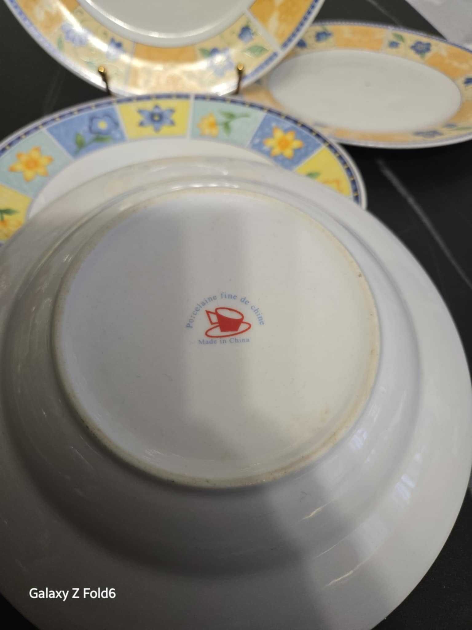 Talerze obiadowe made in china