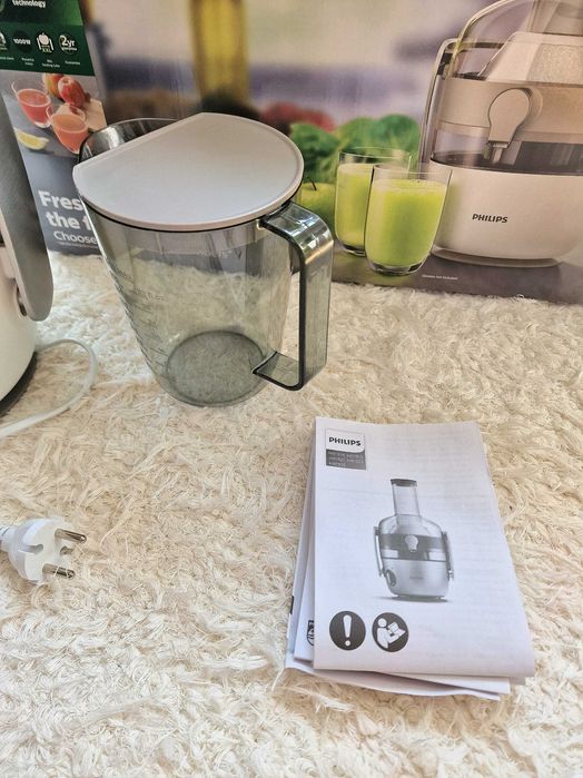 Wysokiej klasy sokowirówka, wyciskarka Philips HR1918/80 MAŁO UŻYWANA!