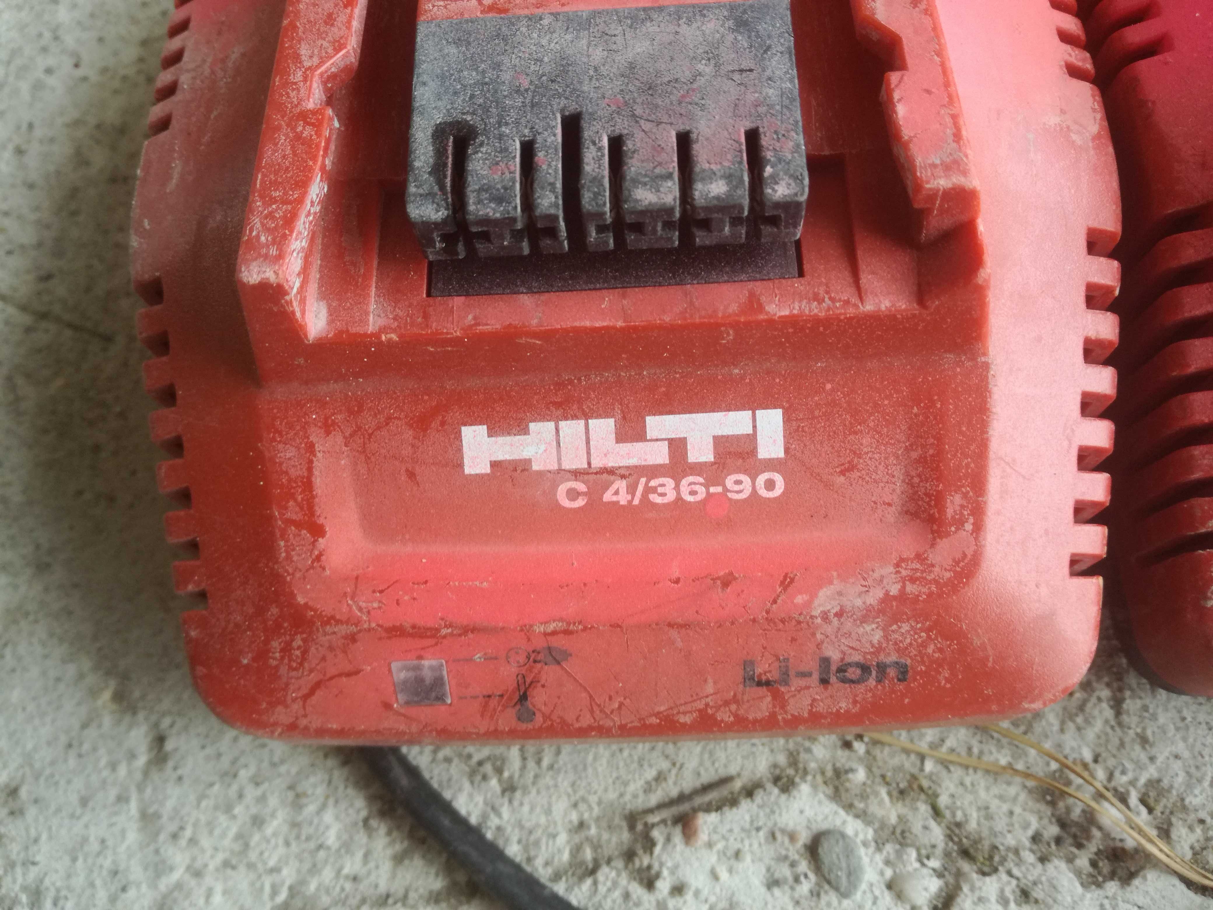 Zestaw HILTI  2 ładowarki  C 4/36-90 + wkrętarka SFC 22A