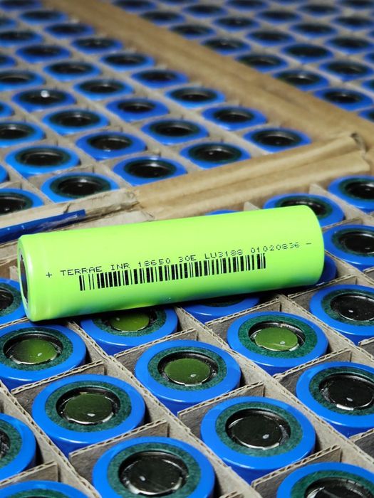 АКЦІЯ ОПТ‼️TerraE 30E акум 18650 3200mAh Роб. напруга 2,5–4,23В