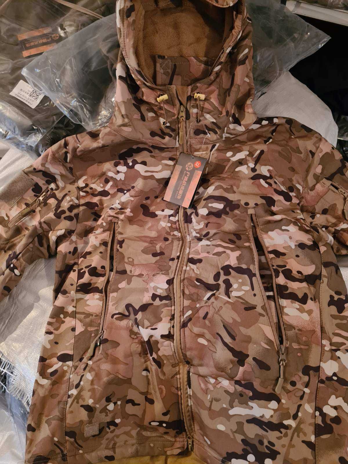 Куртка софт шелл мультикам softshell размеры S M L XL 2XL 3XL