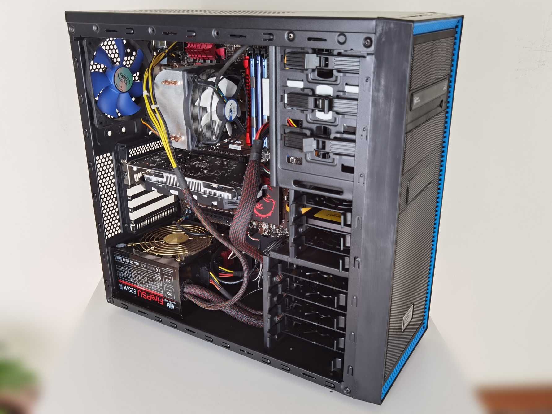 PC Intel i7 4790k + 16GB RAM + Nvidia GTX 1050 TI