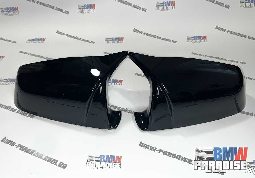 Накладки на зеркала M-perfomance черный глянец BMW F01 F02 F07 F10 F11
