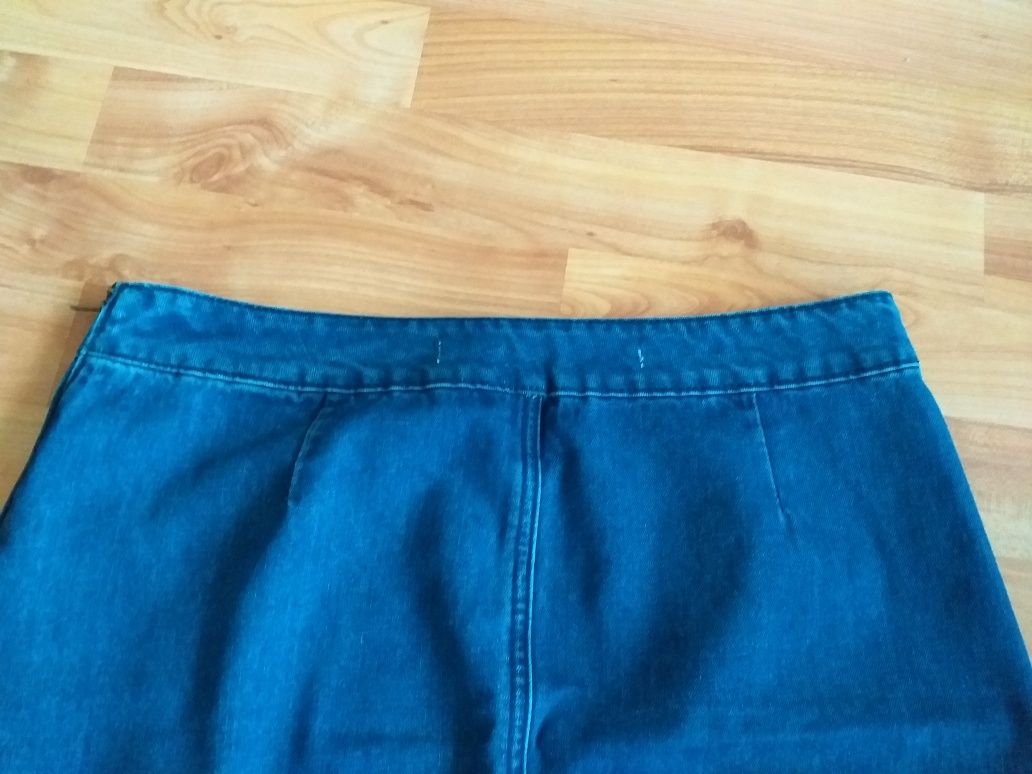 Spódnica damska jeans retro vintage rozmiar L