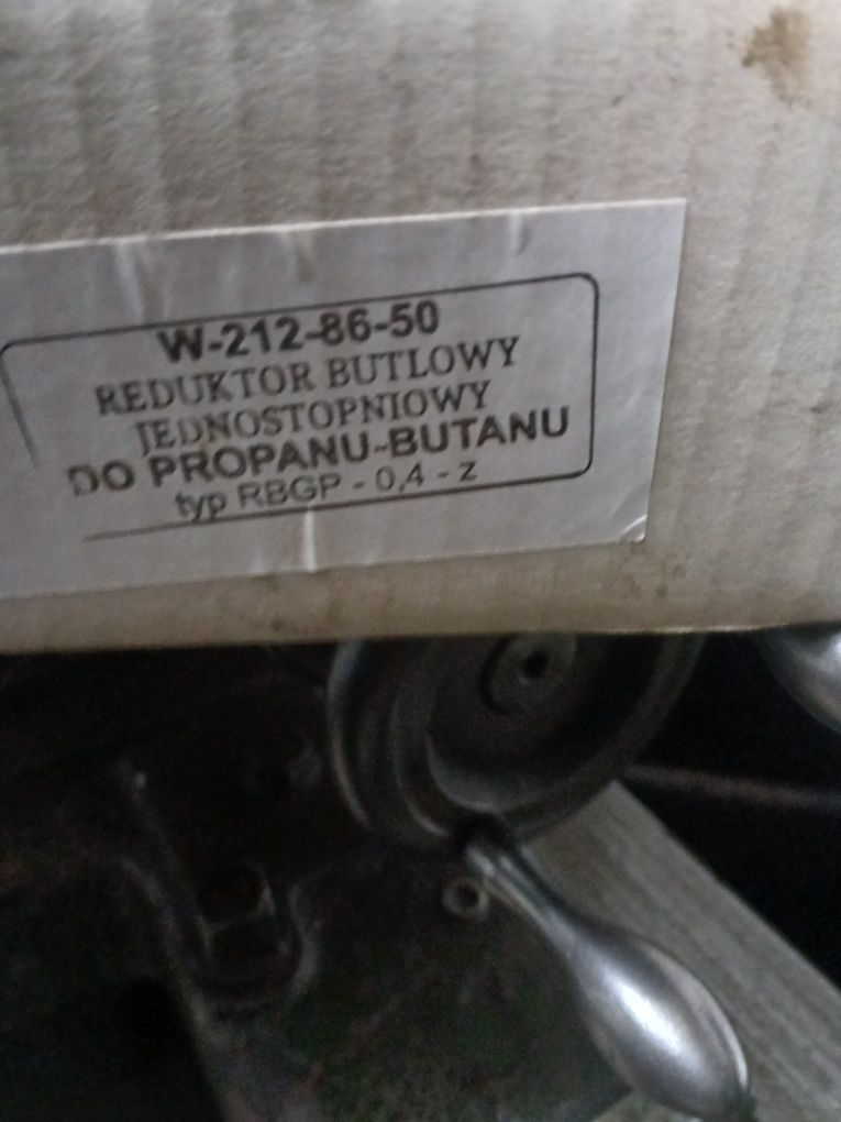 Palnik perun z reduktorem na propan butan