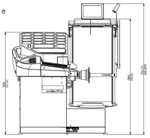 Wyważarka HOFMANN Geodyna ® 7700 P geoTOUCH