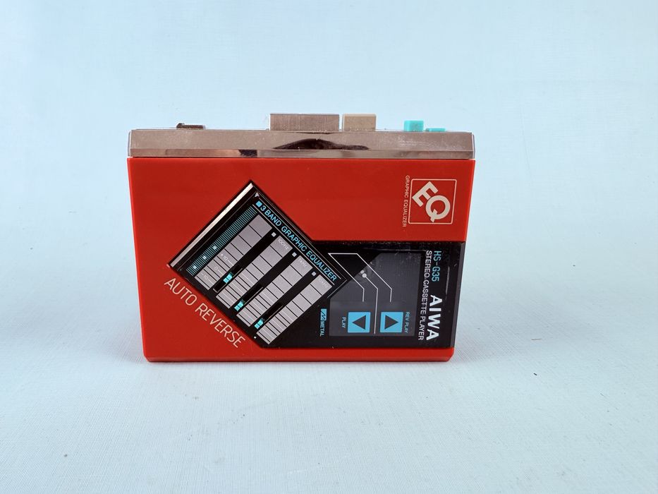 Przenośny Odtwarzacz kasetowy Walkman Aiwa HS-G35 EQ Unikat