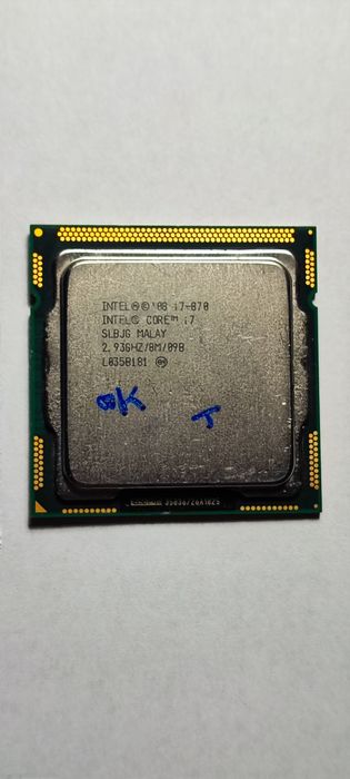 Processador Intel i7-870  (LGA/Socket 1156)