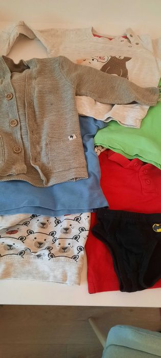 Ubranka dziecięce 86/92 zestaw, chłopięce