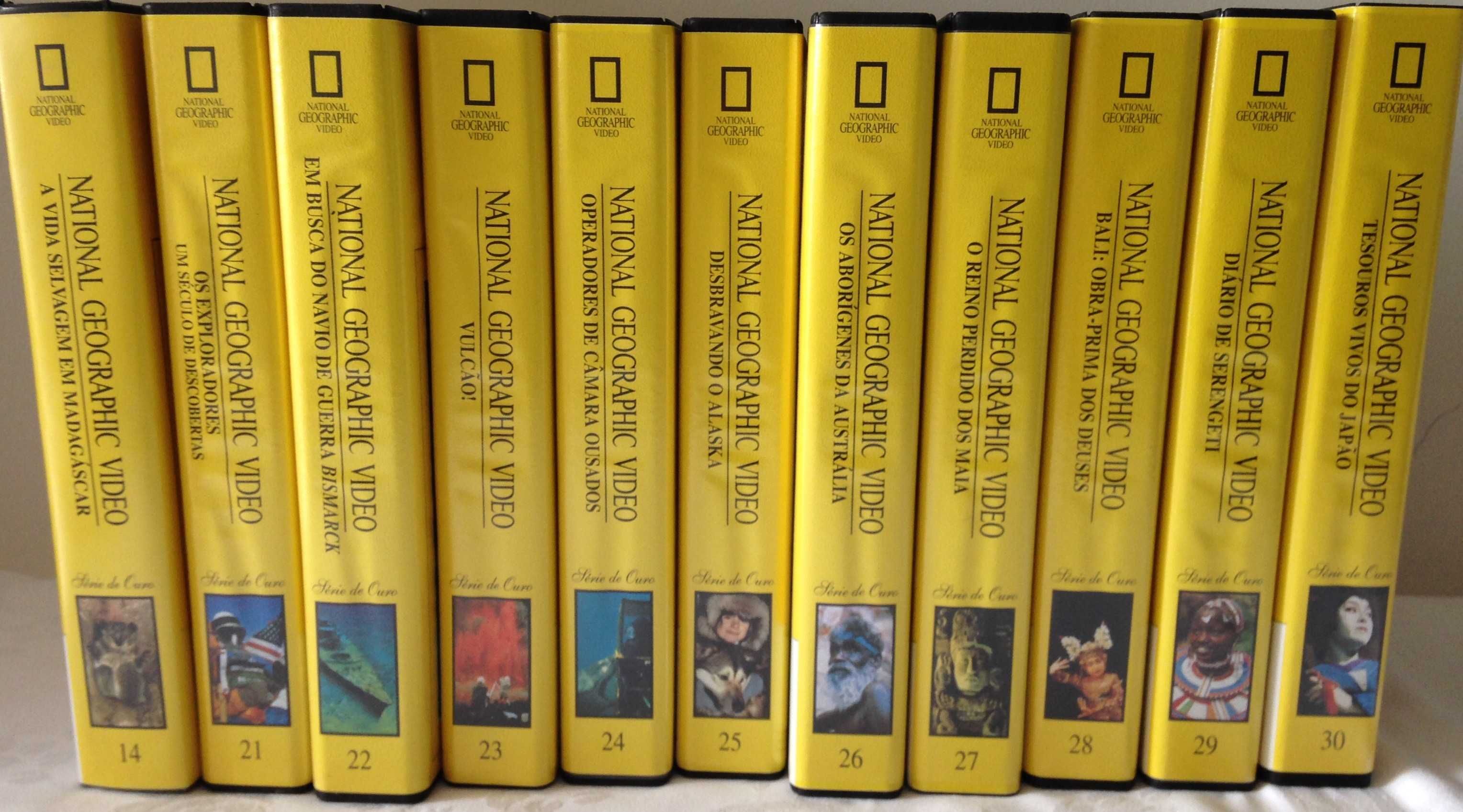 National Geographic Video - cassetes VHS