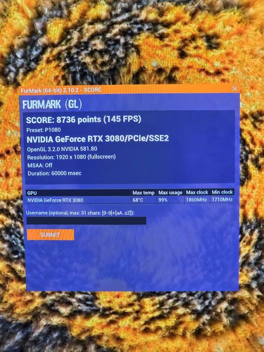 Zotac Gaming RTX 3080 Trinity 10GB (LER!)