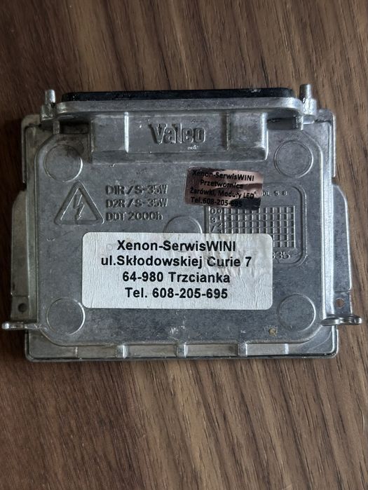 przetwornica xenon Valeo (Ballast 6G D1R/D1S 35W)