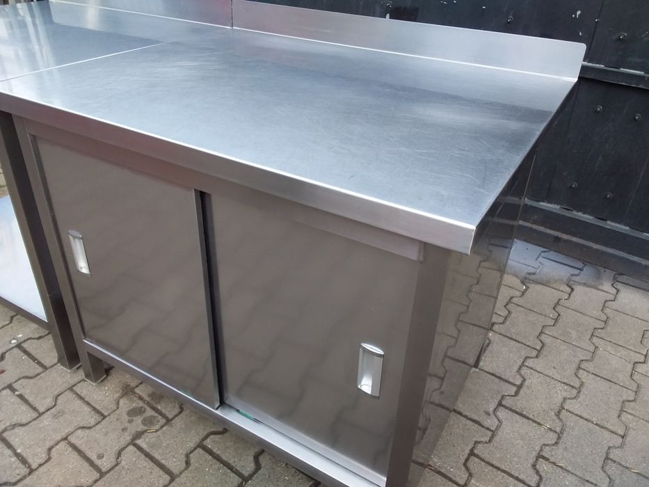 Stół roboczy 80x170cm gruby roboczy inox gastronomiczny wysyłka