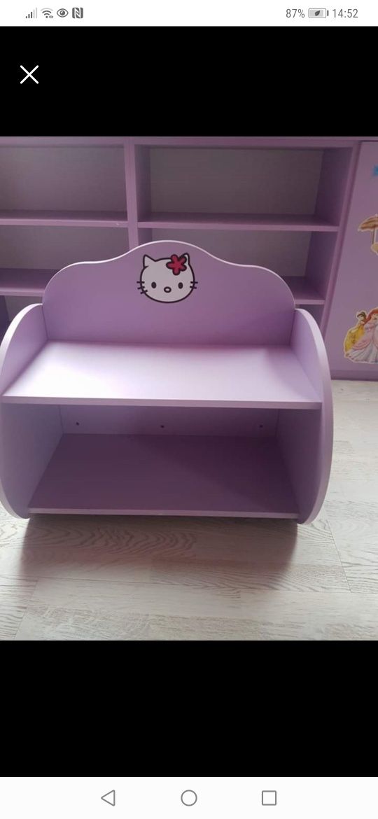 Meble zestaw mebli hello Kitty babybest