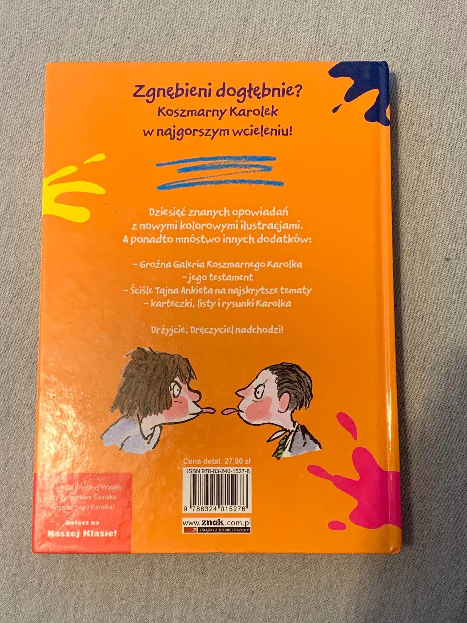 Książka Koszmarny Karolek Gnębi Dogłębnie