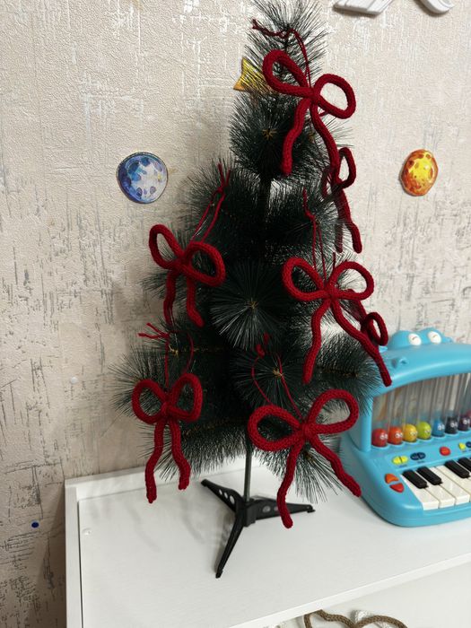 Бантики вграшки на ялинку ручна робота