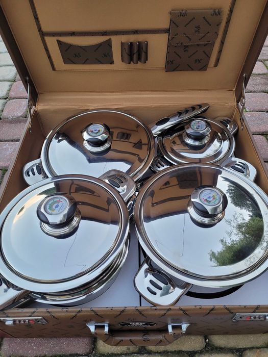 Zestaw Garnków i patelni Kaiserkoch Germany NOWY