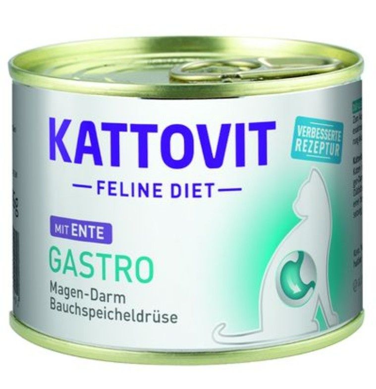 Kattovit Gastro dieta dla kotów indyk 185g puszka