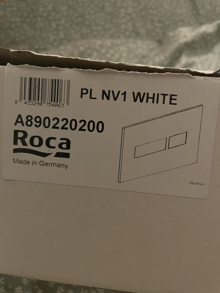 Przycisk do ubikacji srebrny - Roca