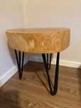 Stolik kawowy drewniany boho rustykalny loft