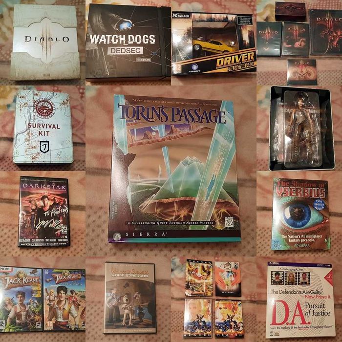 Jogos PC BIG BOX & SMALL BOX - Novos Selados & Como Novos
