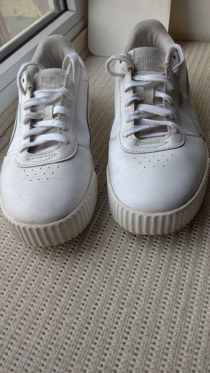 Кроссовки  PUMA, кожа, стелька 26 см