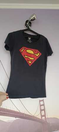 Za darmo bluzka koszulka t-shirt superman house r.M 38