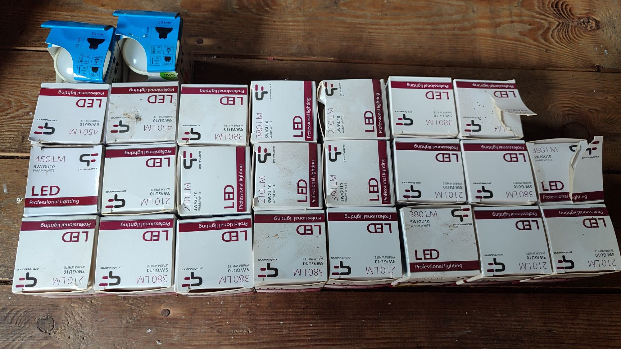 Żarówka LED GU 10 25 sztuk