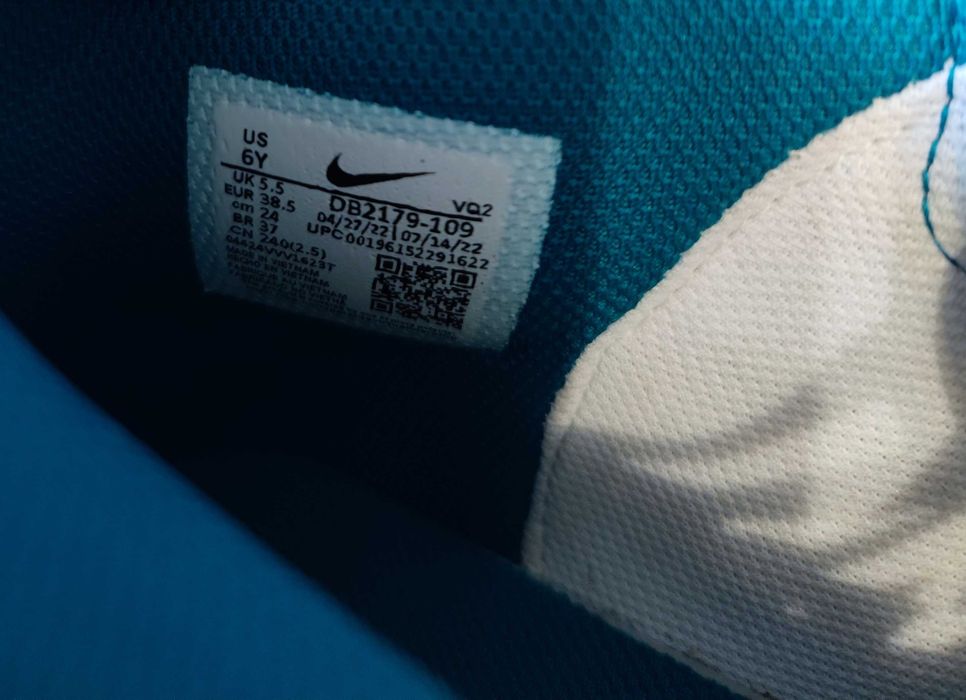 Женские кроссовки Nike Dunk High Bright Spruce Volt (38,5р)