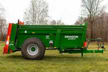 Rozrzutnik obornika N150S/5 DRAGON 10 T producent ROLTRANS od ręki
