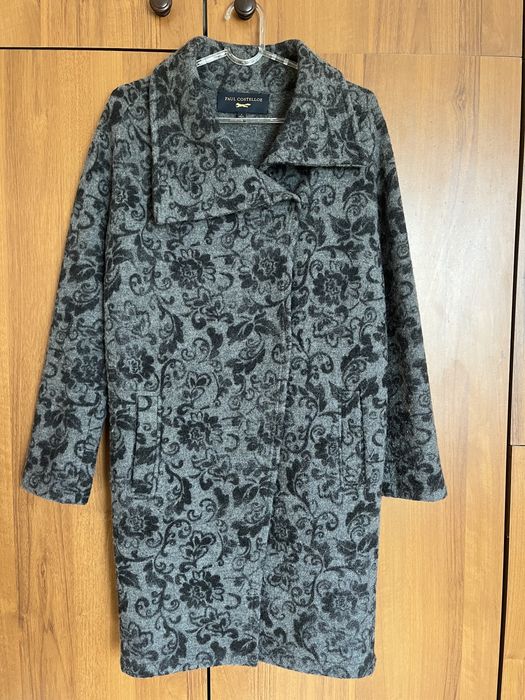 Весняне пальто ( тонка шерсть  100% (розмір S)