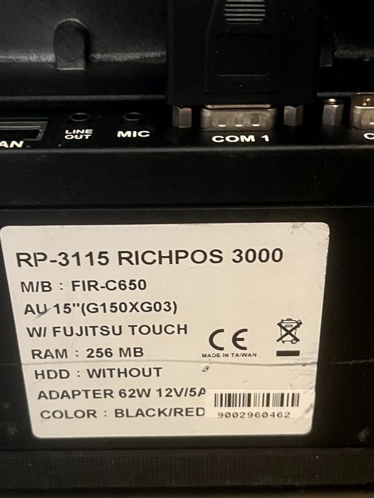 POS FEC - RICHPOS 3000 - WINREST